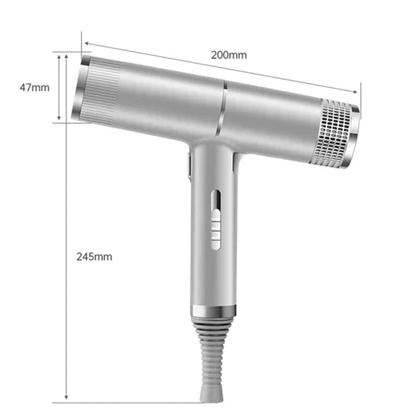BowLift | AeroBlitz Ultra-Lightweight Professional Hair Dryer – High-Speed Motor