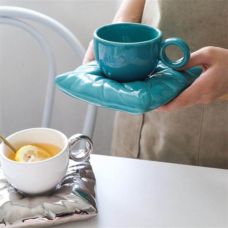 BowLift | Lazy House Ceramic Coffee Mug Set