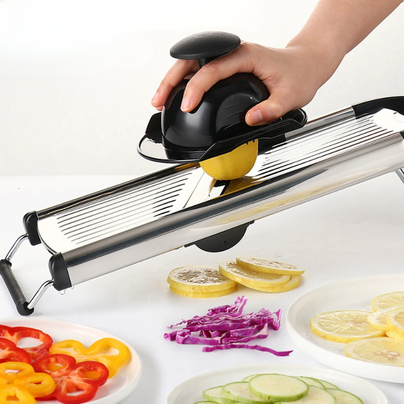 BowLift | Adjustable Stainless Steel Mandoline Slicer – Durable Kitchen Essential