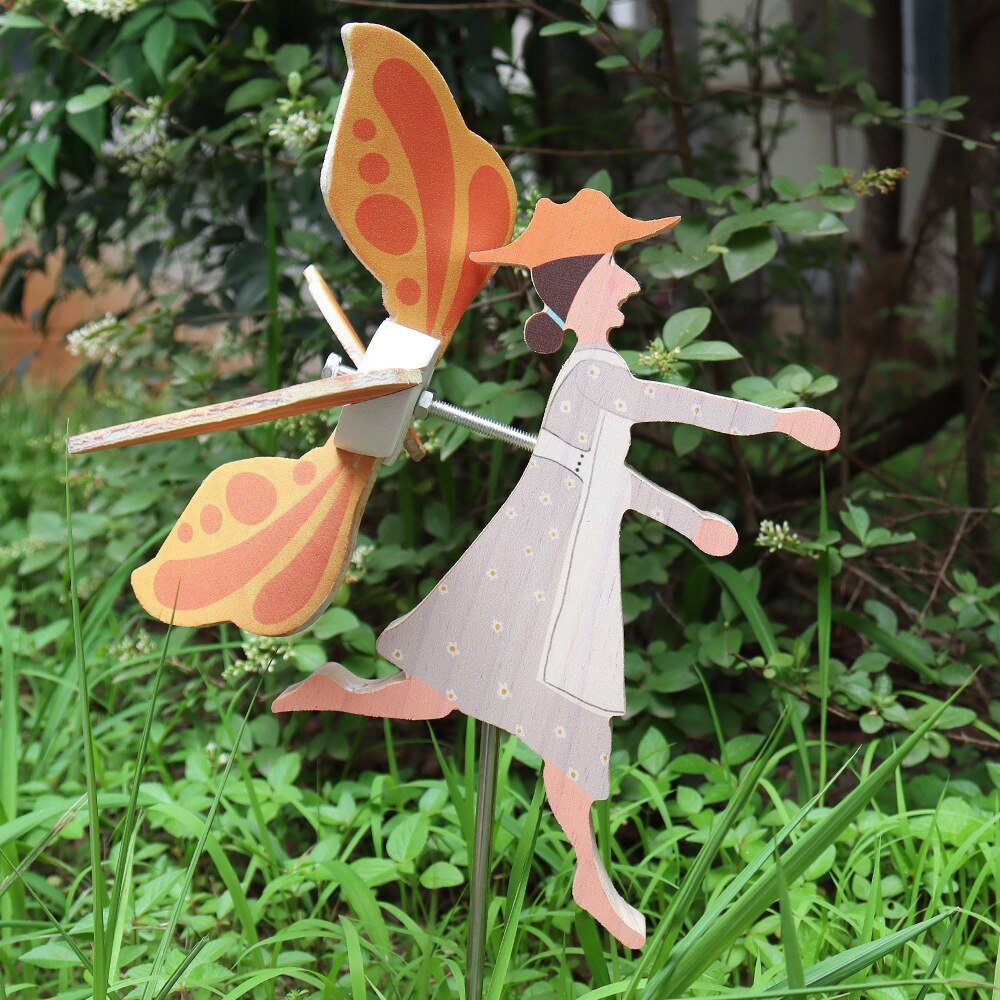 BowLift | Miss Bee Garden Art Decor Whirligigs Wind Spinners