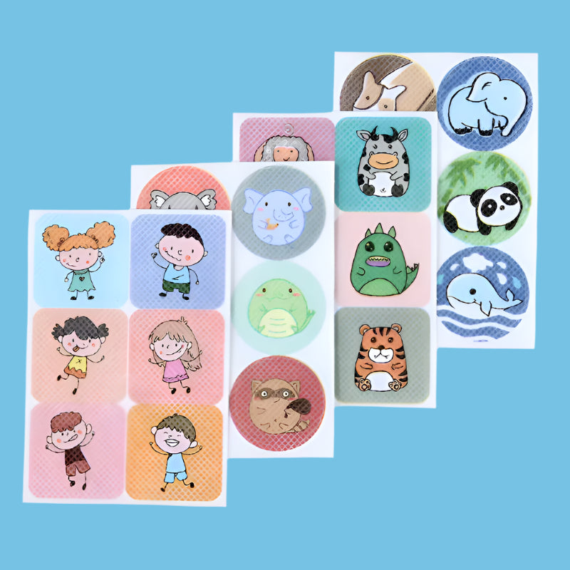 BowLift | Insect Repellent Animal Print Kids Stickers