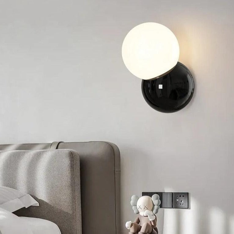 BowLift | Nordic Bubble Wall Lamp | Push Button Switch
