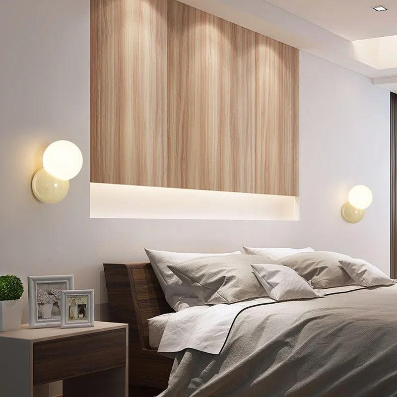 BowLift | Nordic Bubble Wall Lamp | Push Button Switch