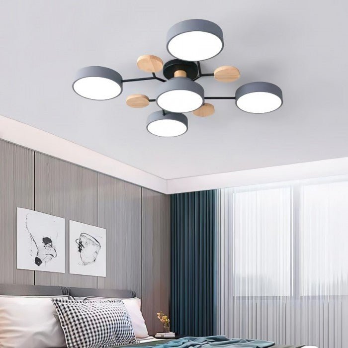 BowLift | NordicGlow Branched LED Ceiling Light - Elegant Nordic Style