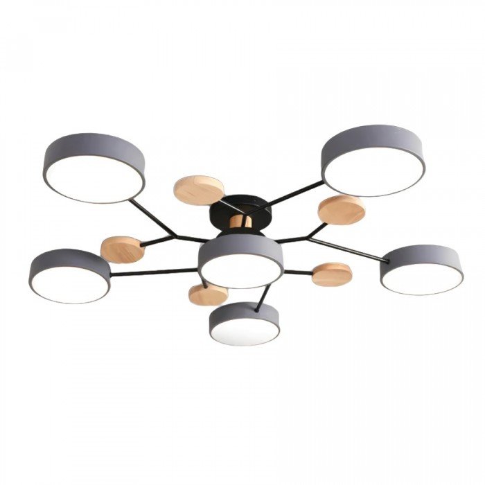 BowLift | NordicGlow Branched LED Ceiling Light - Elegant Nordic Style