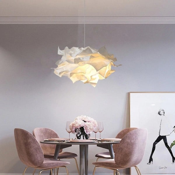 BowLift | Bring a playful touch with the Nordic paper cloud pendant