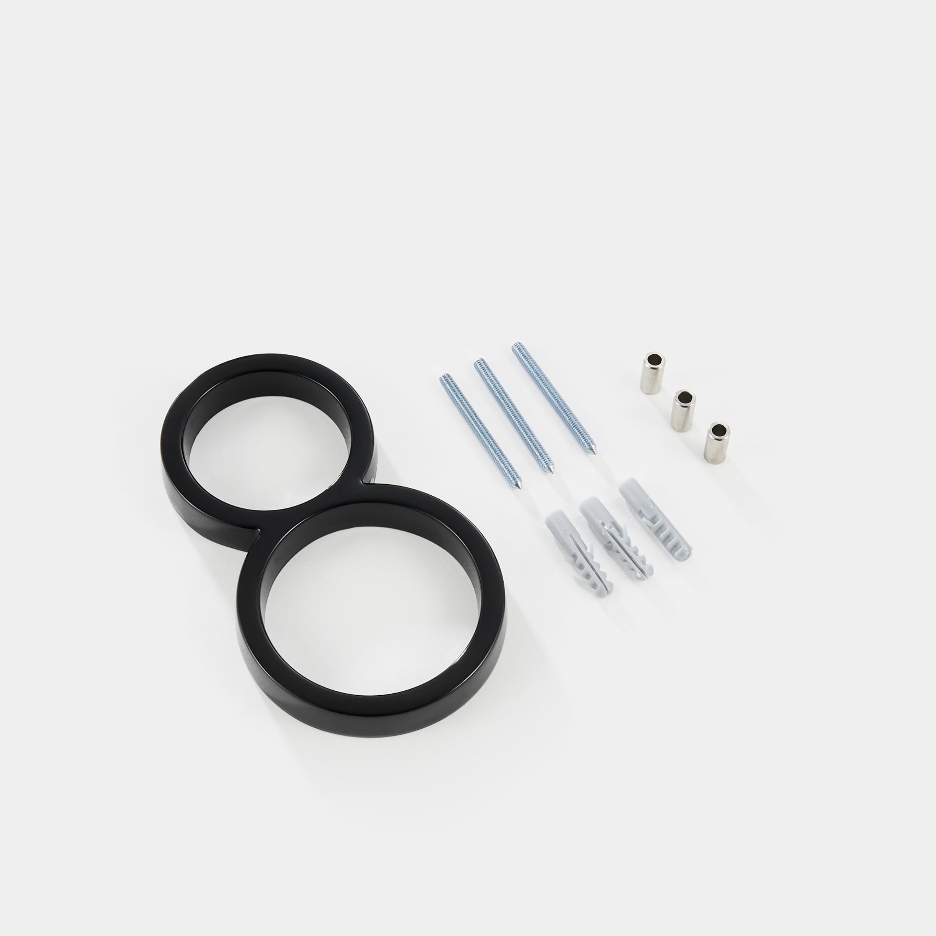 BowLift | Black House Numbers | Modern and Weatherproof House Decoration