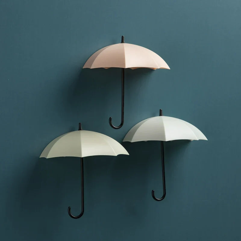 BowLift | Cute Umbrella Wall Hook - No-Drill Key & Coat Hanger