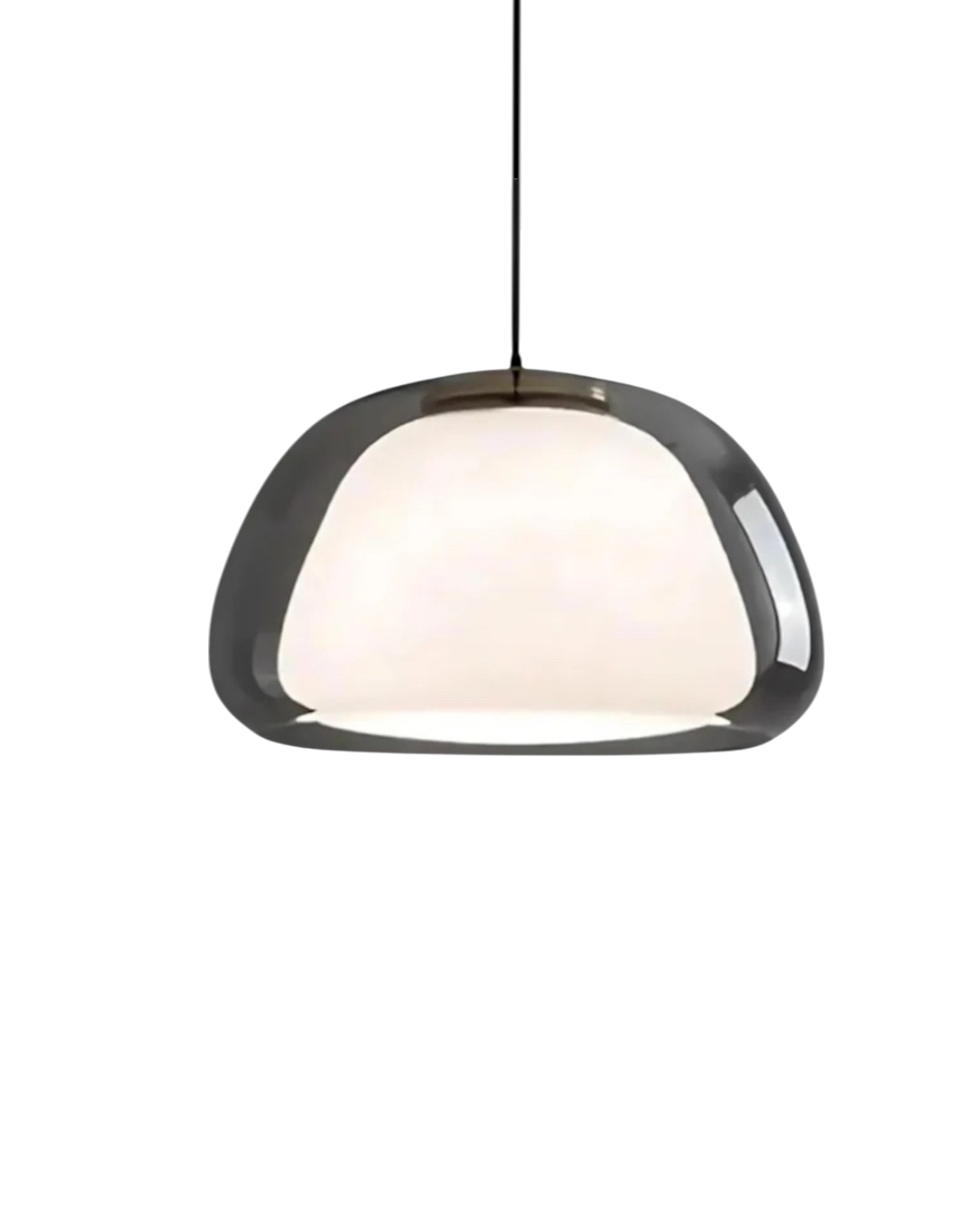 BowLift | Elegant Lamp in the Form of a Glass Dome with Crystal Accent