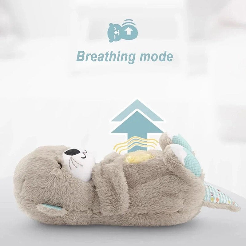 BowLift | Calming Breathing Otter Toy with Music and Lights