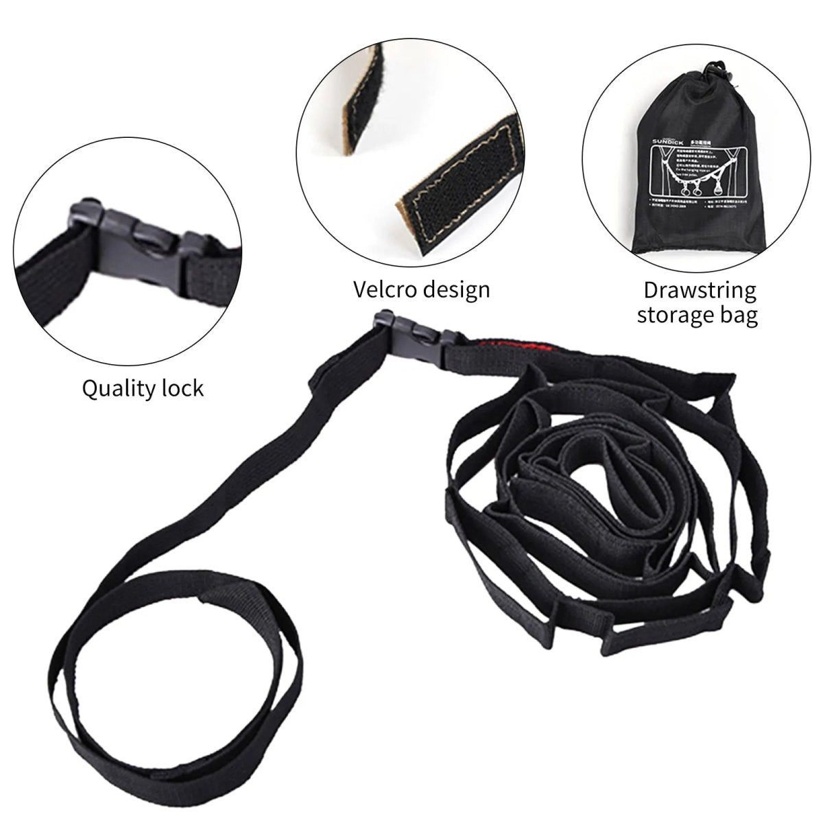 BowLift | Outdoor Gear Rope – Adjustable Hanging Lanyard for Camping & Hiking