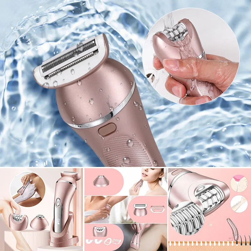 BowLift | 3-in-1 Waterproof Electric Shaver for Women