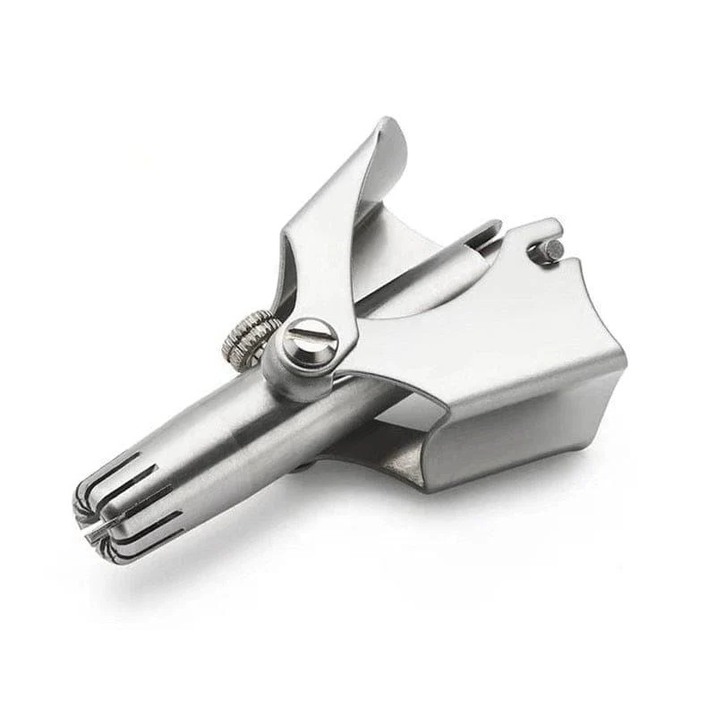 BowLift | Nose Hair Trimmer for Men Stainless Steel Manual Trimmer