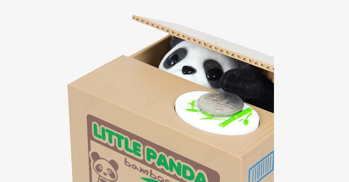 BowLift | Coin Theft Panda Piggy Bank