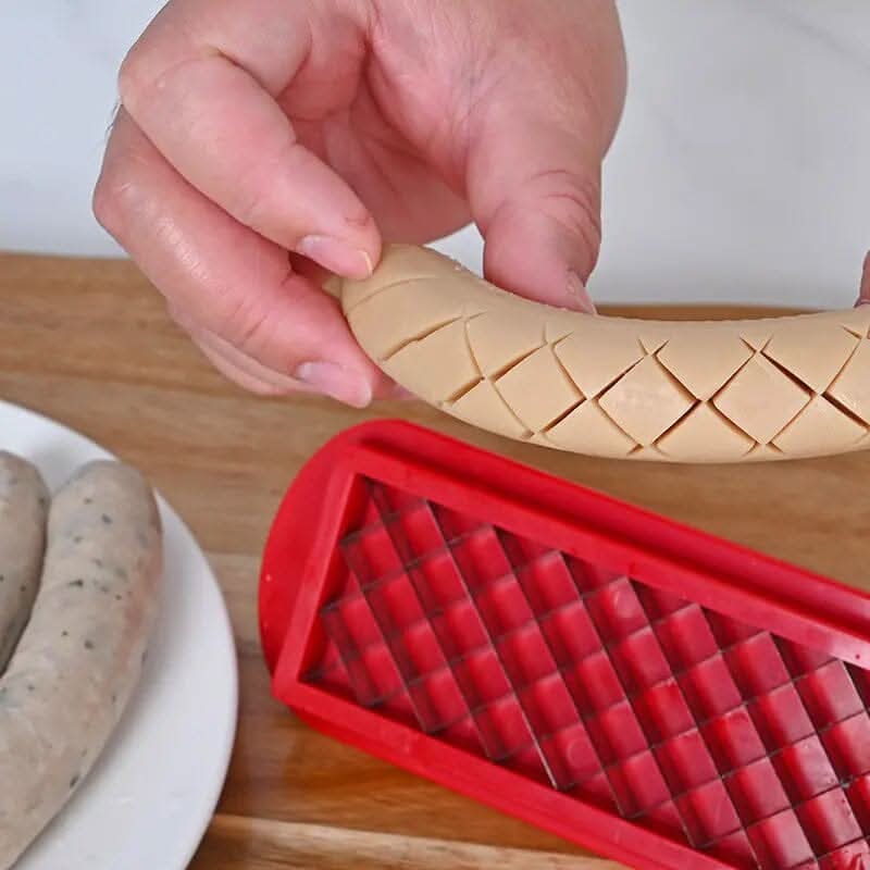 BowLift | Hot Dog Slicer – Criss-Cross Slots for Even Cooking