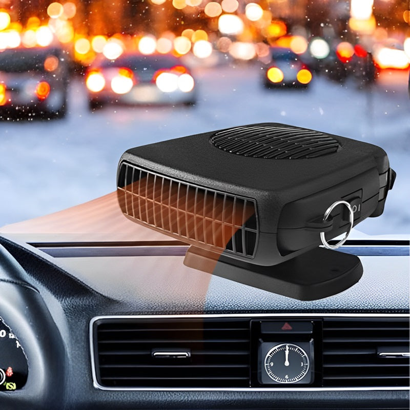 BowLift | 12V Portable Car Heater with 360° Rotatable Base