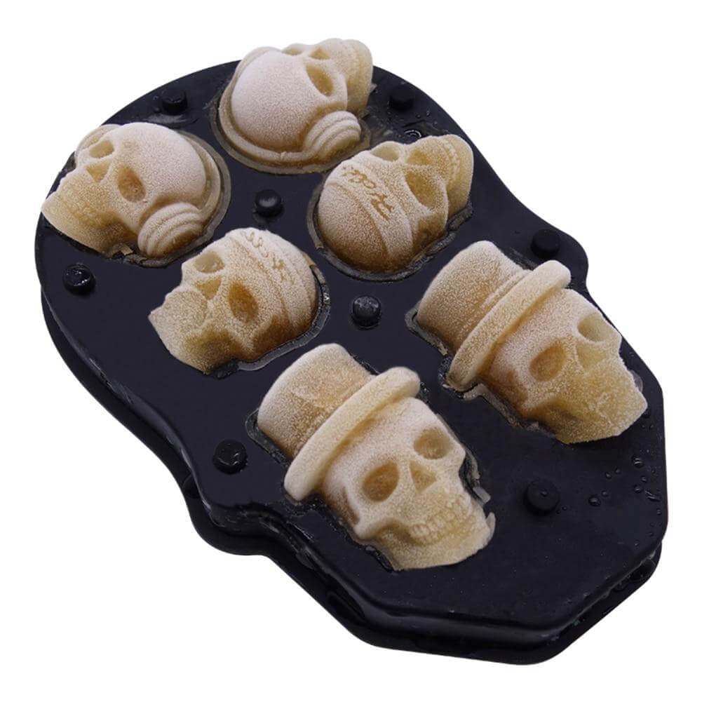 BowLift | 3D Skull Large Ice Cube Tray