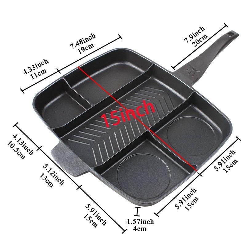 BowLift | 5in1 Non-Stick Multi Grill Pan