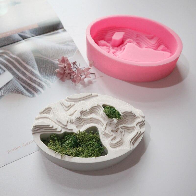 BowLift | Creative Rockery Flower Pot Mold