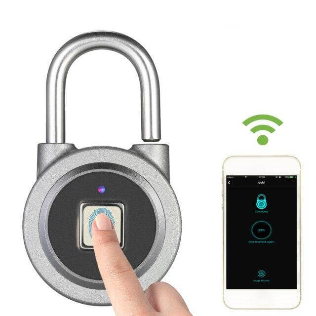 BowLift | Smarter Theft Protection Fingerprint Keyless Padlock