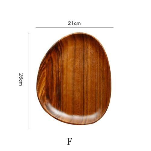 BowLift | Irregular Natural Wood Plates