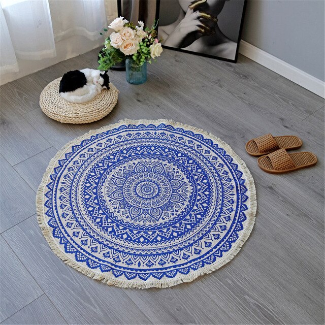 BowLift | Mira Mandala Accent Rug