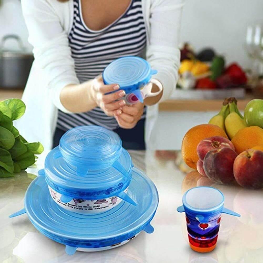 BowLift | Reusable Durable Silicone Food Cover Lids