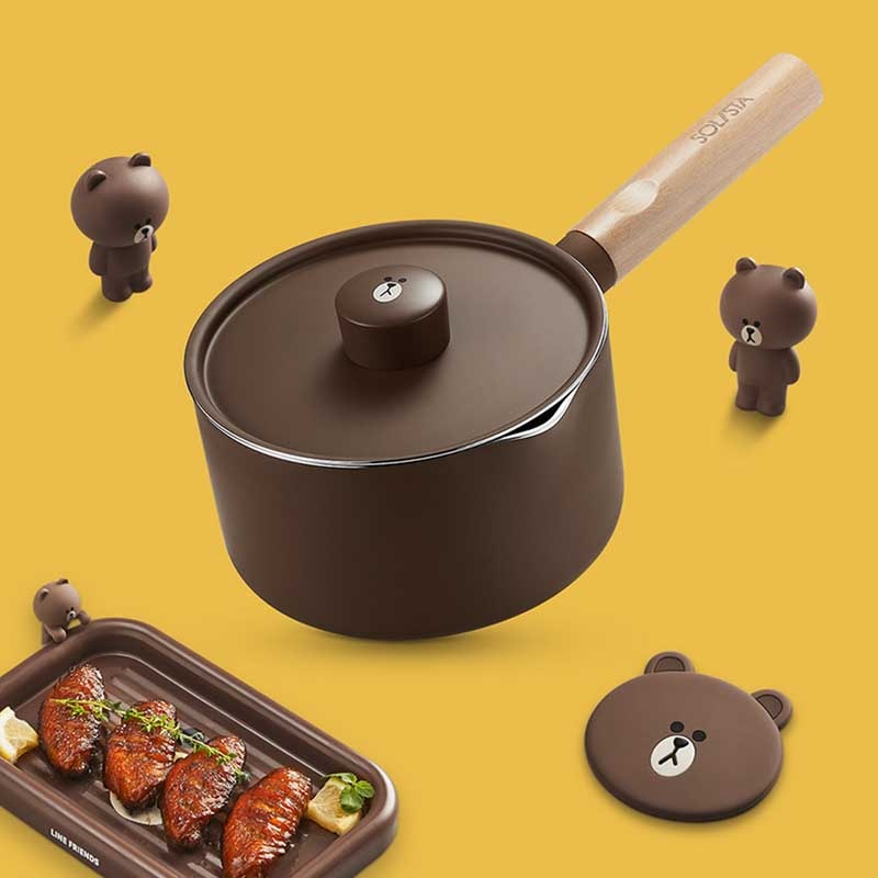 BowLift | Mini Cartoon Non-Stick Cooking Pots