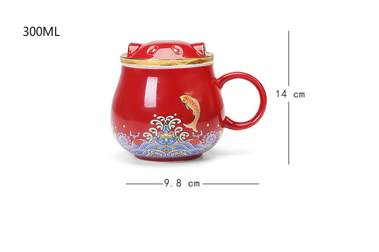 BowLift | Japanese Ceramic Tea Infuser Cups