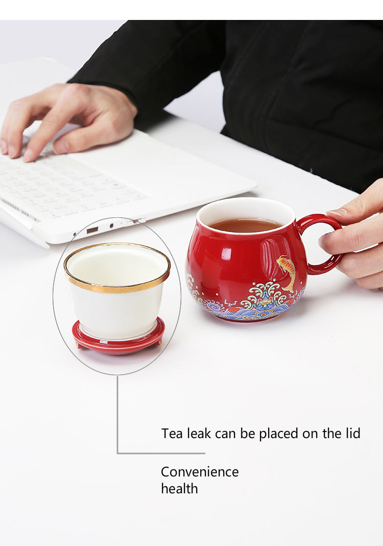 BowLift | Japanese Ceramic Tea Infuser Cups