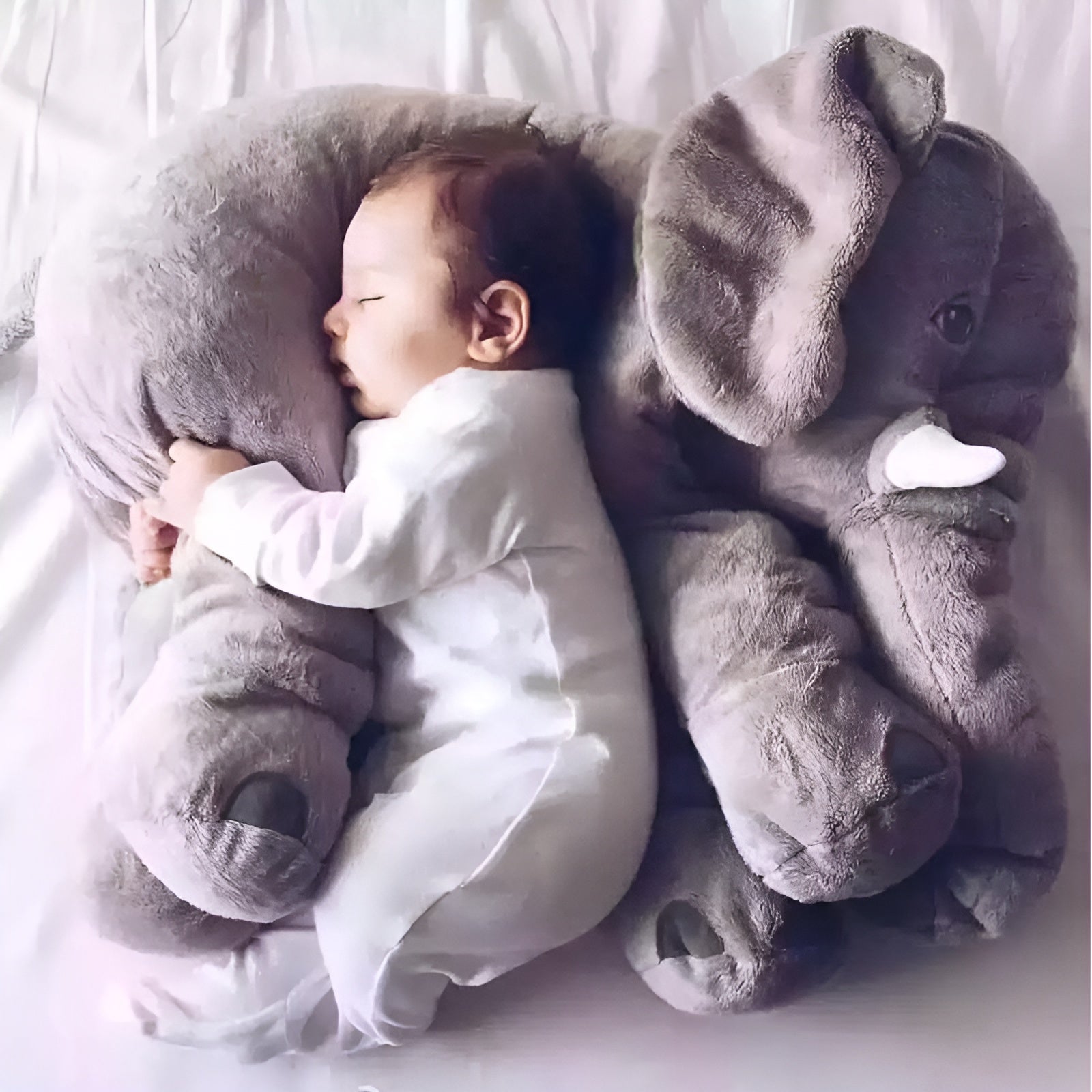 BowLift | Baby Plush Elephant Toy Cushion