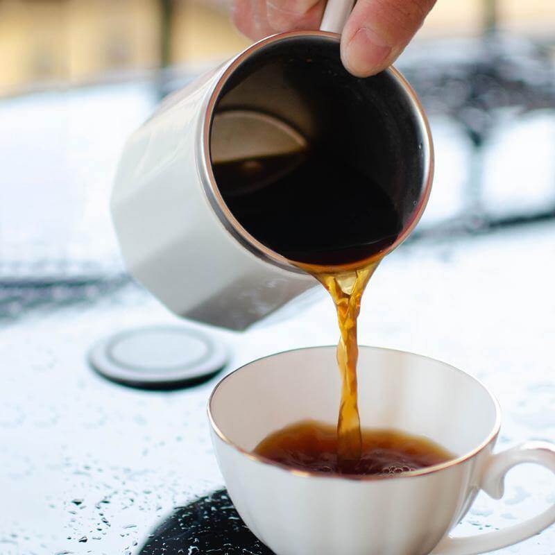 BowLift | Stainless Steel Self Mixing Coffee Mug