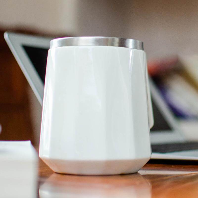 BowLift | Stainless Steel Self Mixing Coffee Mug