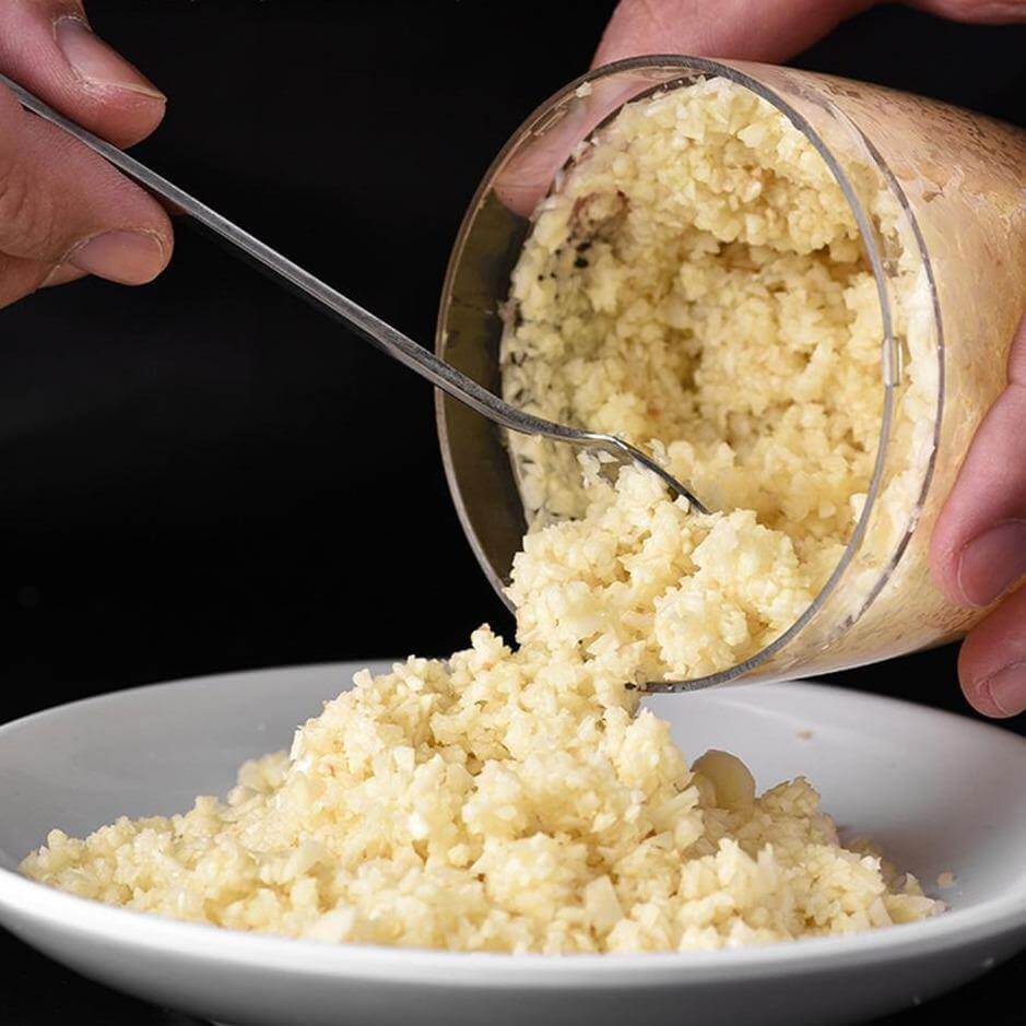 BowLift | Stainless Steel Quick Garlic Vegetable Chopper