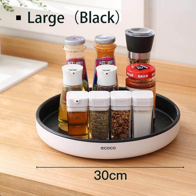 BowLift | 360° Rotating Tray Seasoning Bottle Organizer