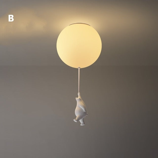 BowLift | Balloon Bear Ceiling Light