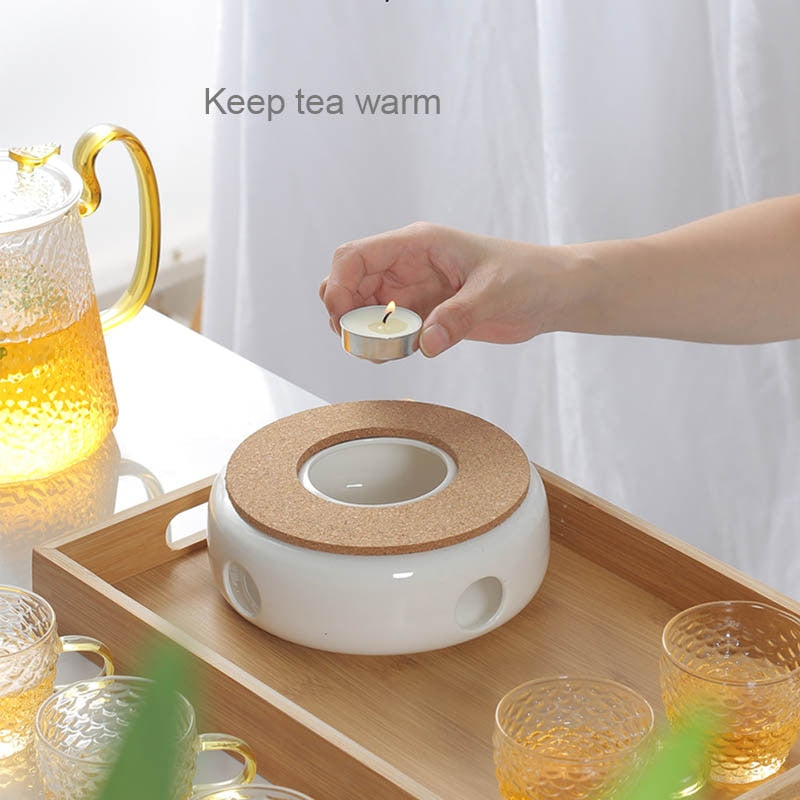 BowLift | Mini Portable Ceramic Candle Teapot Warmer