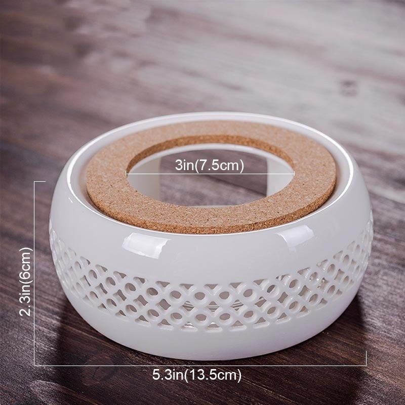 BowLift | Mini Portable Ceramic Candle Teapot Warmer