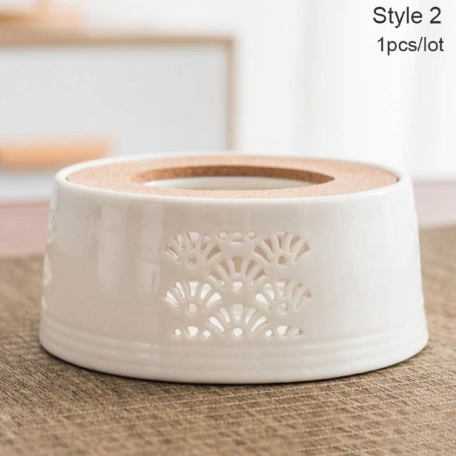 BowLift | Mini Portable Ceramic Candle Teapot Warmer