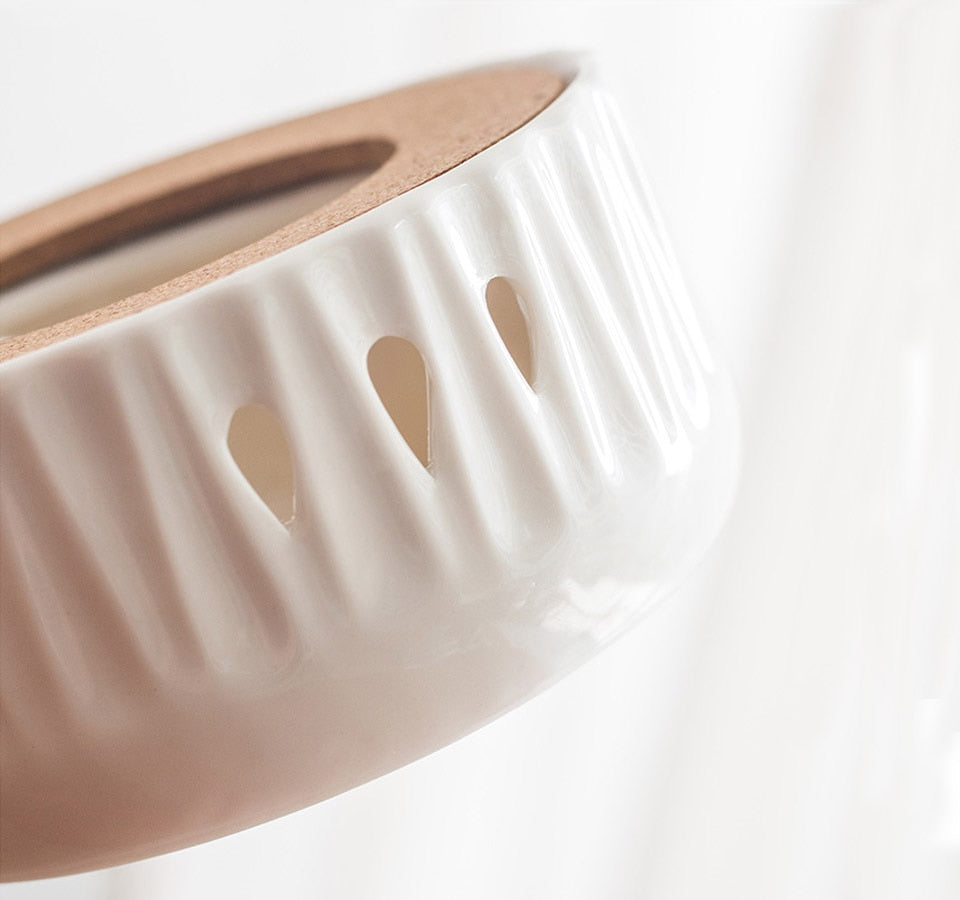 BowLift | Mini Portable Ceramic Candle Teapot Warmer
