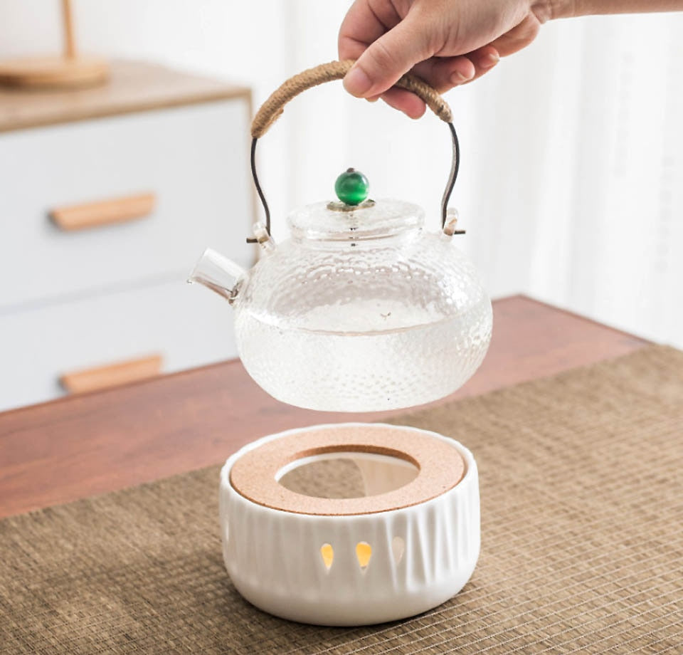 BowLift | Mini Portable Ceramic Candle Teapot Warmer