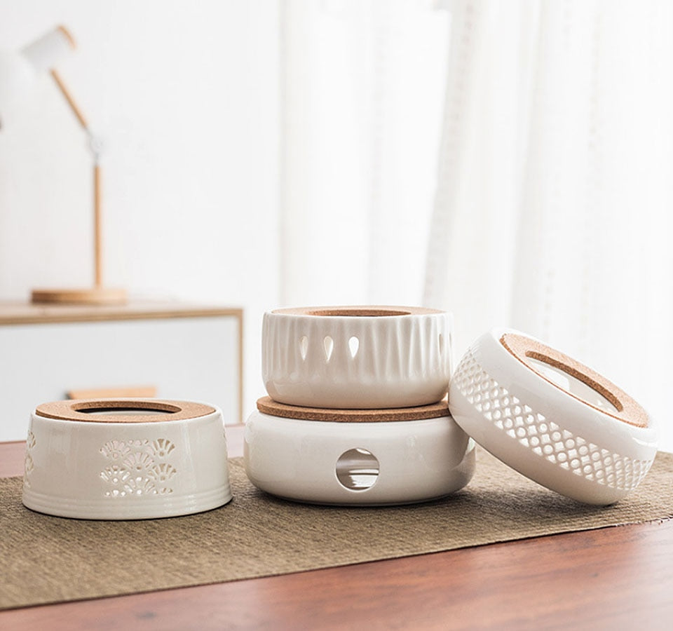 BowLift | Mini Portable Ceramic Candle Teapot Warmer