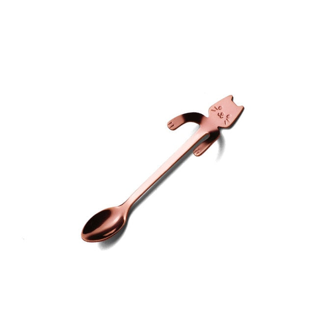 BowLift | Cute Cat Long Handle Tea Spoon