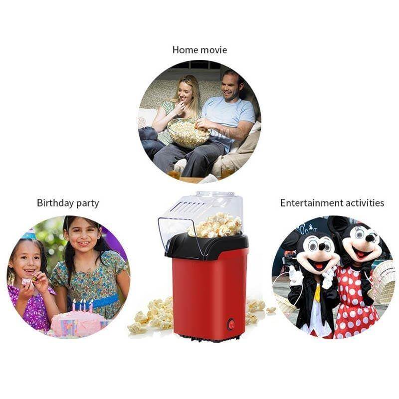 BowLift | Mini Household Healthy Hot Air Popcorn Maker