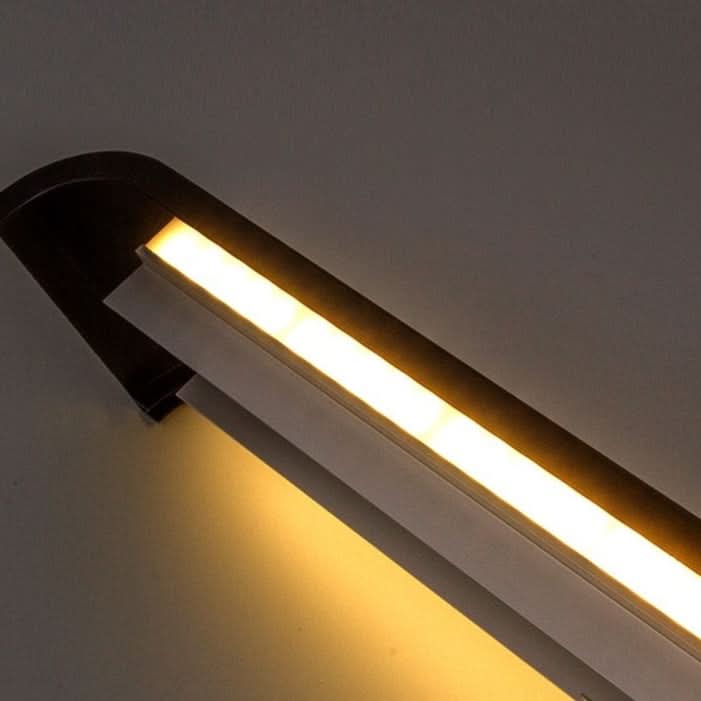 BowLift | Contemporary LED Wall Lamp – Sleek Black Aluminum Light