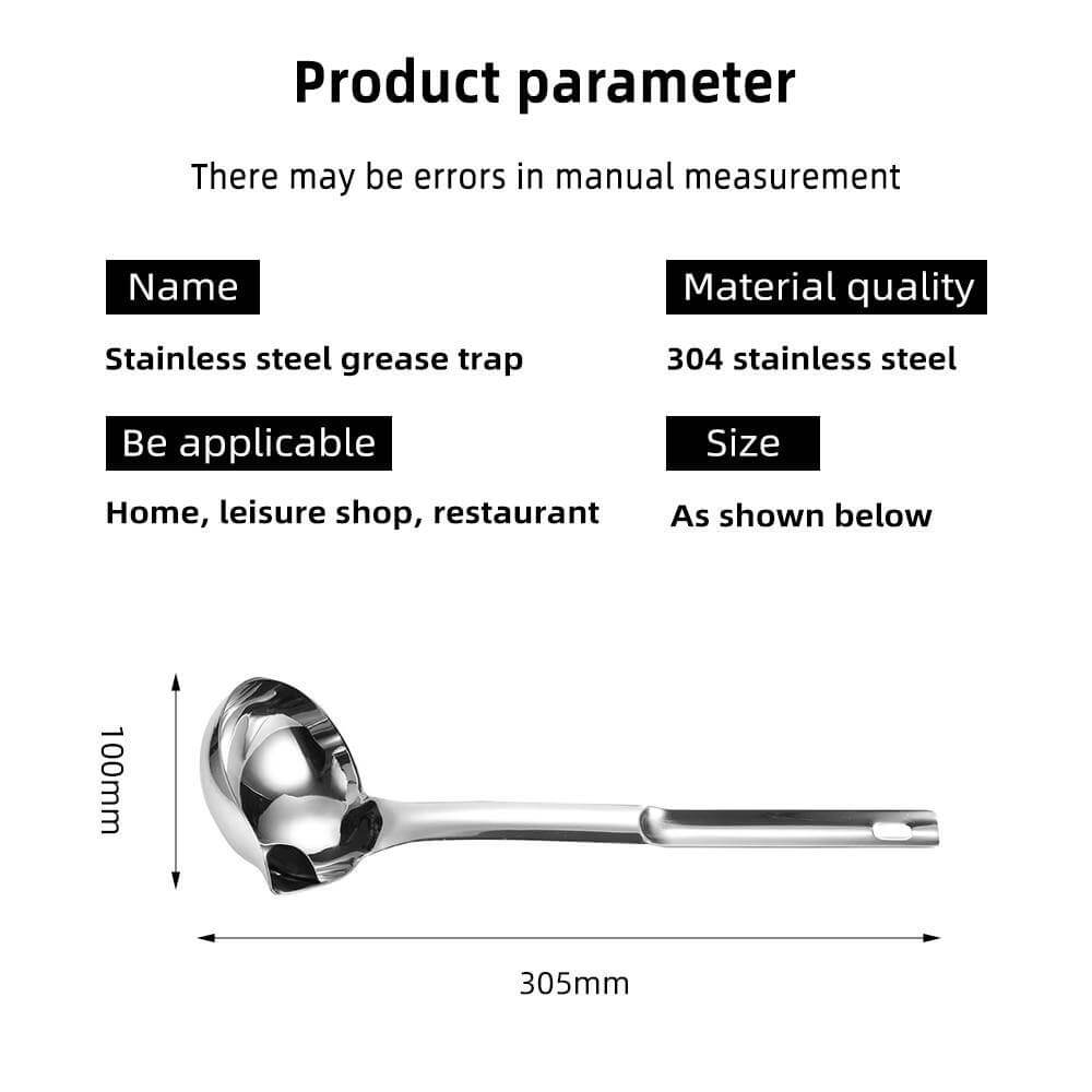 BowLift | Kitchen Oil Filter Spoon