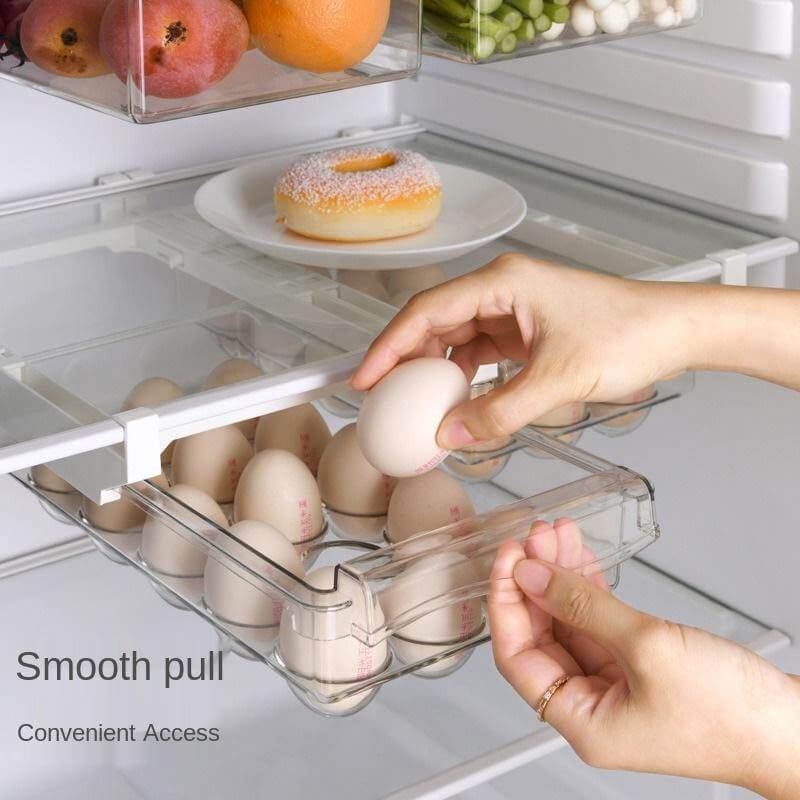BowLift | Fridge Organizer Under Shelf Drawer Box