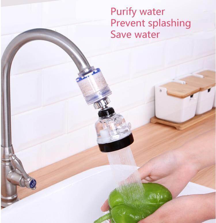 BowLift | Multifunction Rotatable Water Spray Faucet Filter