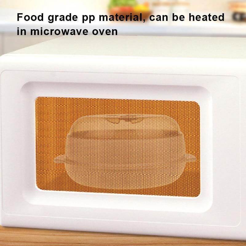 BowLift | Microwave Round Steamer Heater Bowl with Lid