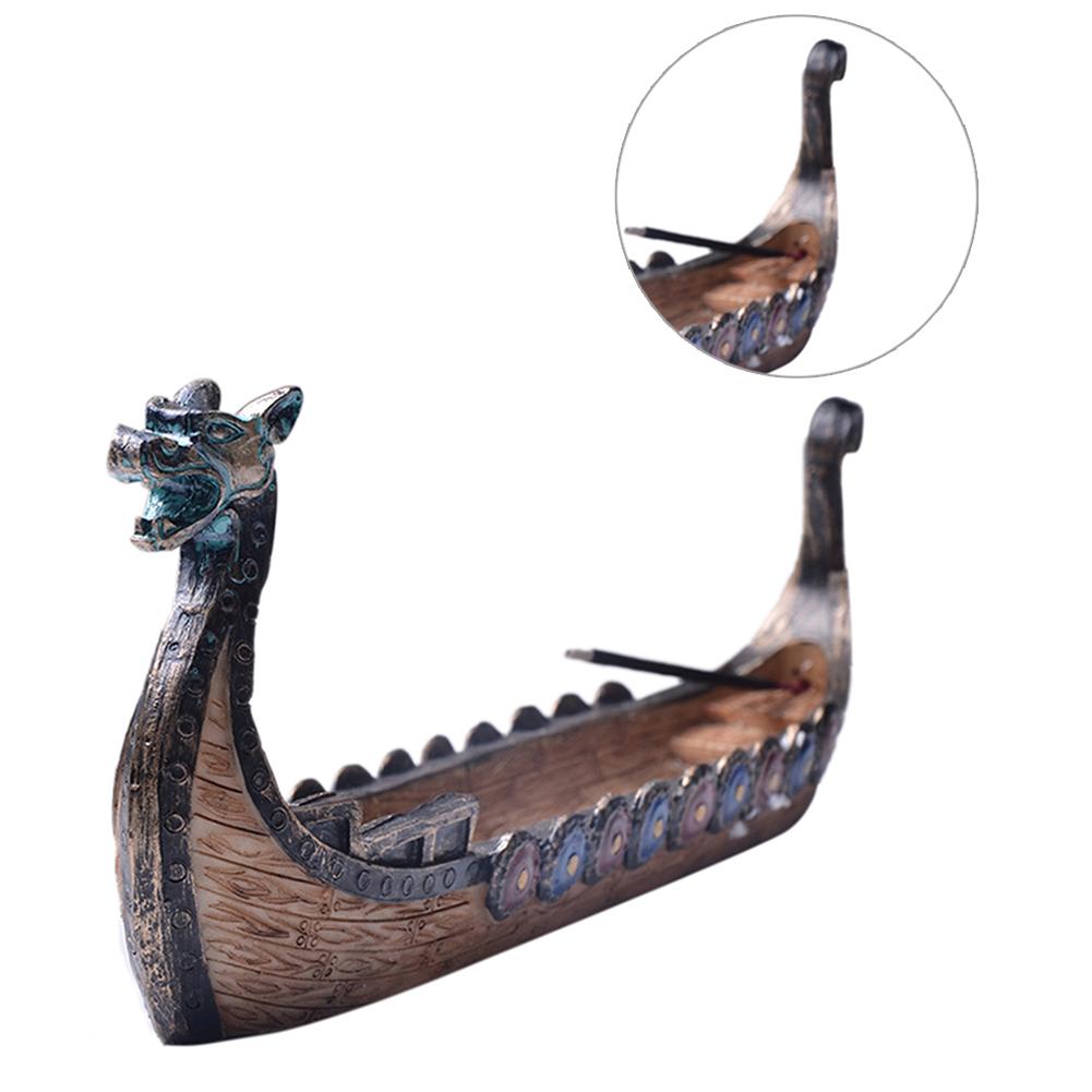 BowLift | Retro Dragon Boat Incense Holder